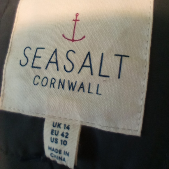 *NEW* SEASALT CORNWALL Stone Collecting Coat in Graphite NWT UK14 12 L - Picture 4 of 7